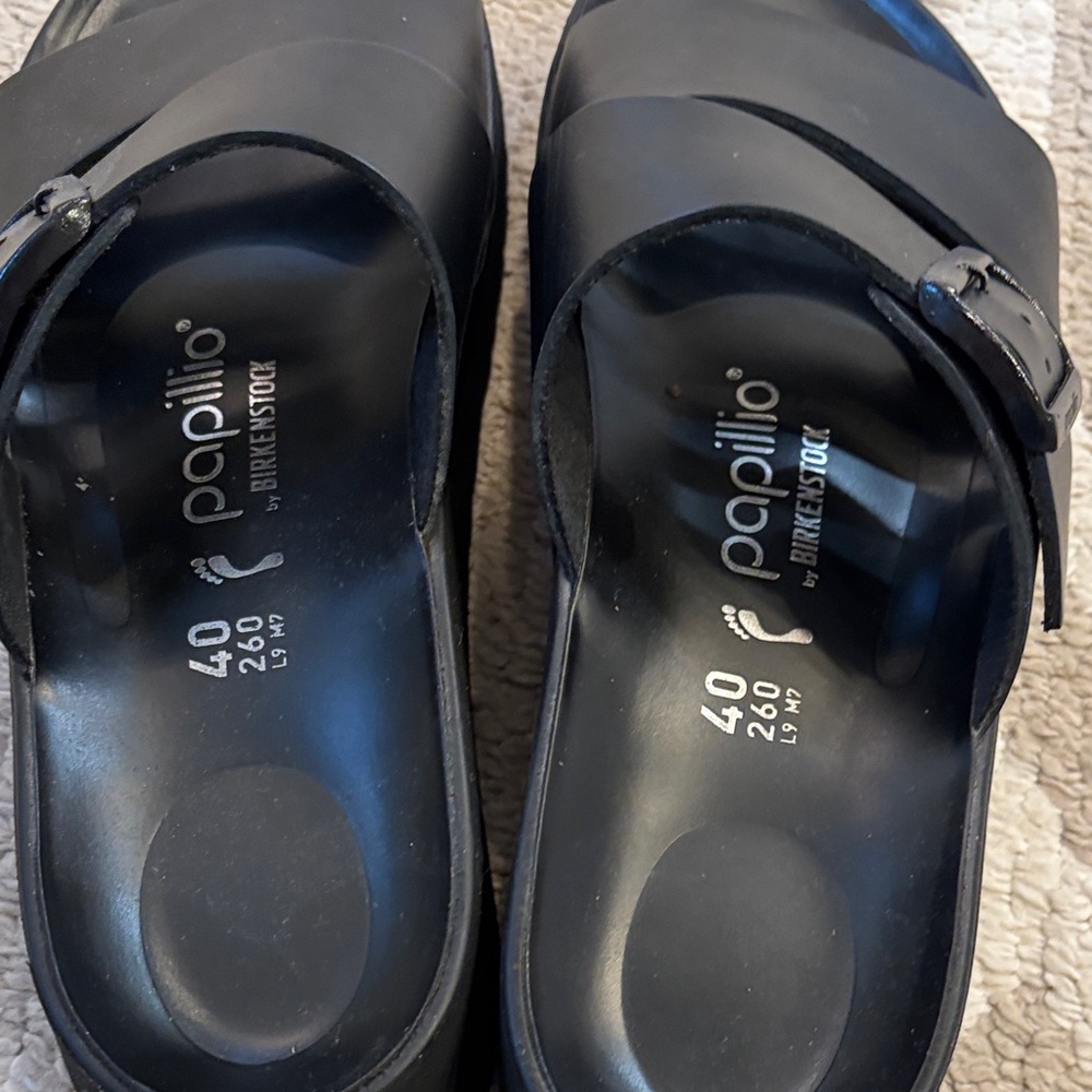 Birkenstock (Papillo)Black Women's Sandals - Picture 2 of 3